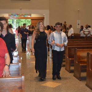 MISSA E FORMATURA DOS 9º ANOS E TERCEIRO ANO DO ENSINO MÉDIO