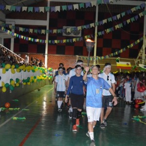 ABERTURA XXXV OLIMPÍADAS INTERNA  DO COLÉGIO SANTO INÁCIO