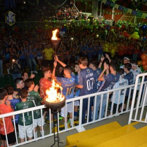 ABERTURA XXXV OLIMPÍADAS INTERNA  DO COLÉGIO SANTO INÁCIO