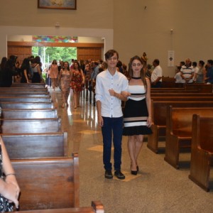 MISSA E FORMATURA DOS 9º ANOS E TERCEIRO ANO DO ENSINO MÉDIO