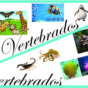 AULA NO LABORATÓRIO SOBRE ANIMAIS VERTEBRADOS E INVERTEBRADOS