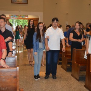 MISSA E FORMATURA DOS 9º ANOS E TERCEIRO ANO DO ENSINO MÉDIO