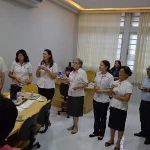 ARCEBISPO DOM ANUAR EM VISITA AO COLÉGIO SANTO INÁCIO