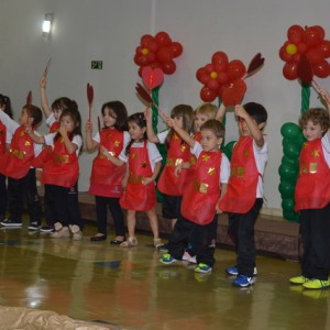 HOMENAGEM DA EDUCAÇÃO INFANTIL ÀS MÃES