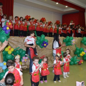 HOMENAGEM DA EDUCAÇÃO INFANTIL ÀS MÃES