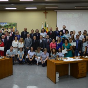 HOMENAGEM AOS 60 ANOS DO COLÉGIO FEITA PELA CÂMARA DE VEREADORES